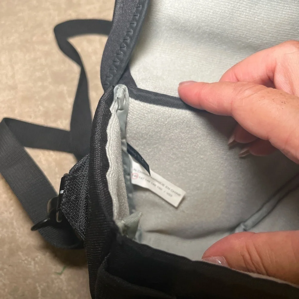 Lowepro black camera storage shoulder bag